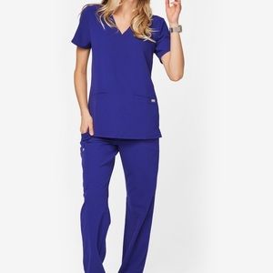 Figs Technical collection set size L royal blue